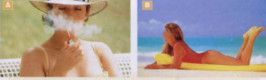 Pictures A and B
